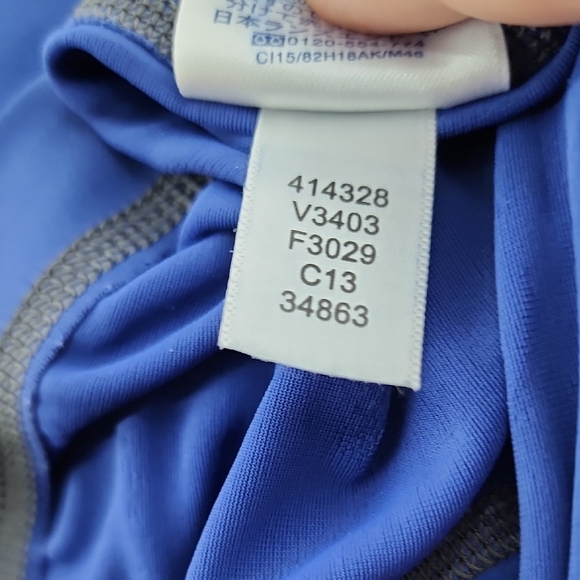 Lands' End Activewear Blue Long Sleeve Top XL - Picture 7 of 8